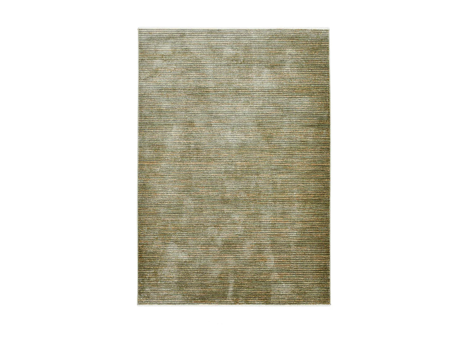 Tapis à tissage plat aspect court 180x280 cm vert Corduletta