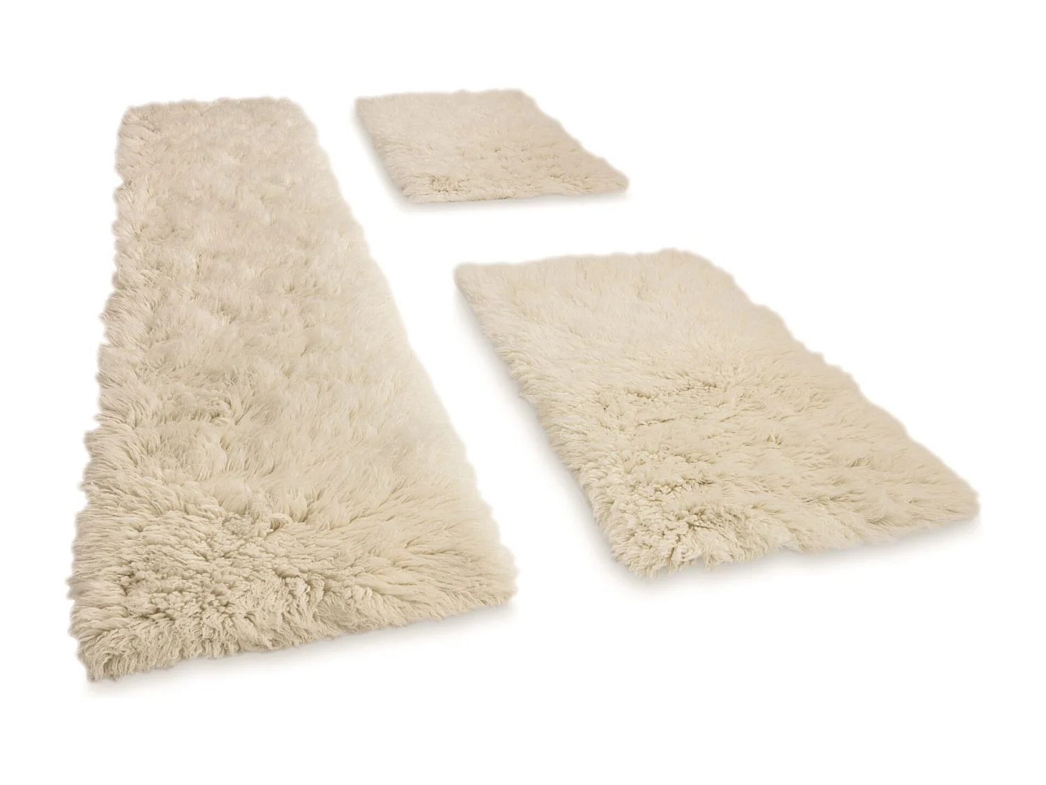 Tapis Flokati provenant de Grèce 70x620 cm natural Flokos 2450
