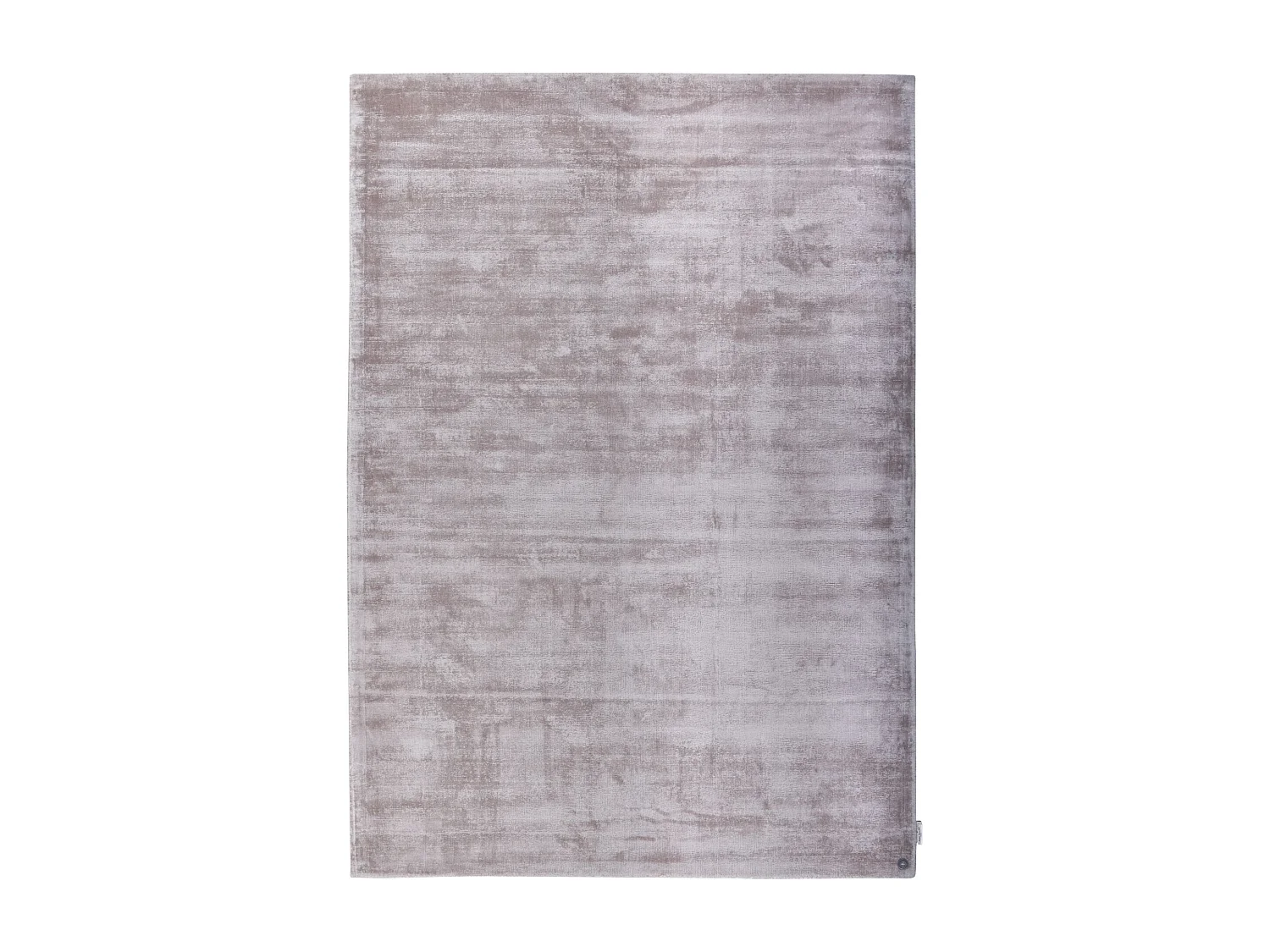 Tapis en viscose tissé à la main 85x155 cm marron clair Shine