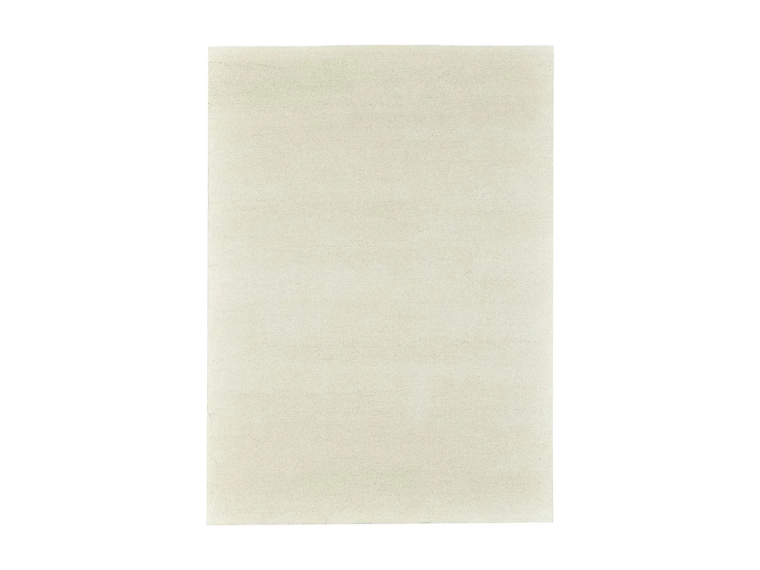 Tapis berbère noué à la main en laine 140x200 cm blanc Imaba Super