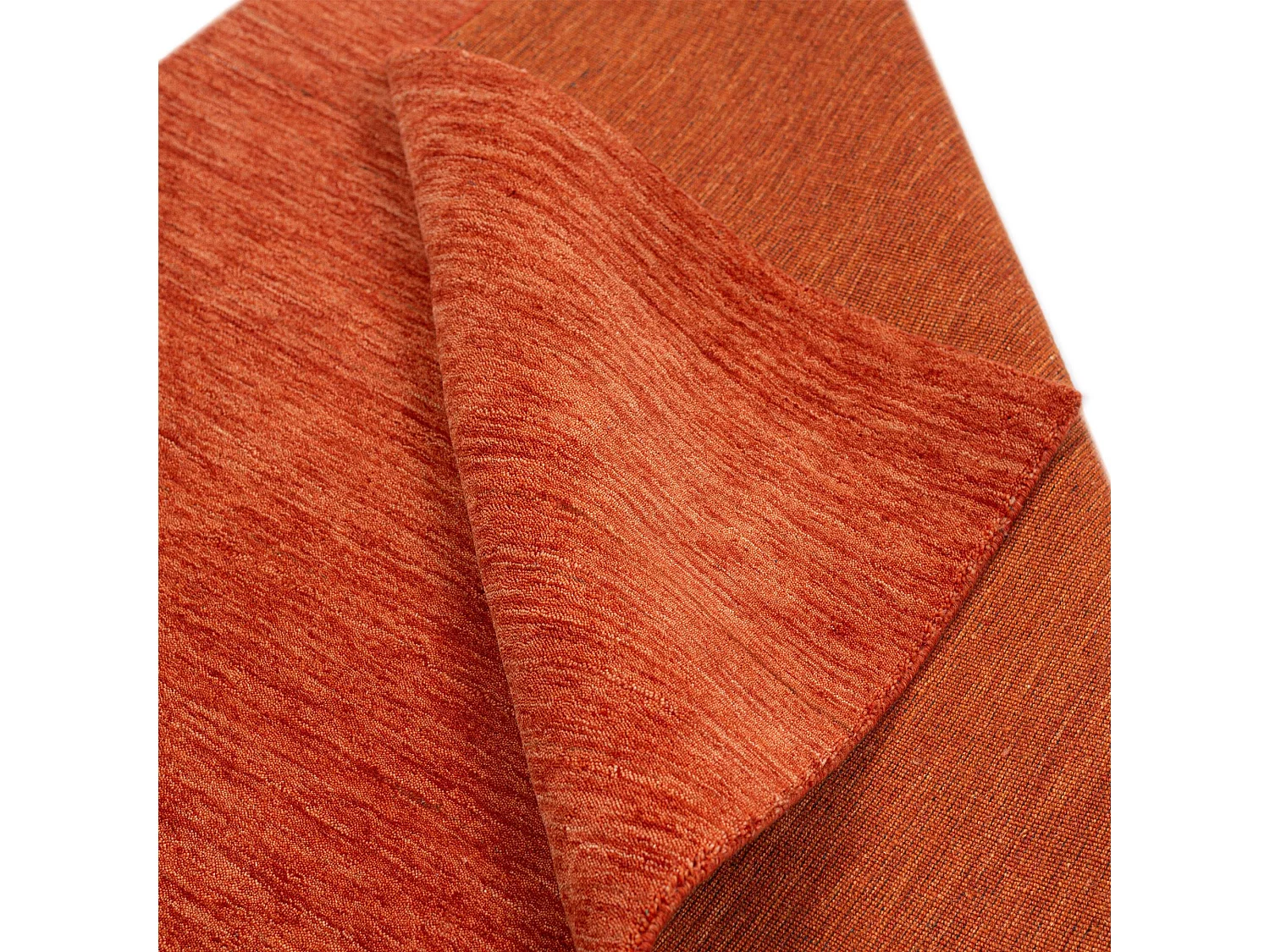 Tapis UNI tissé à la main  60x90 cm terra Holi