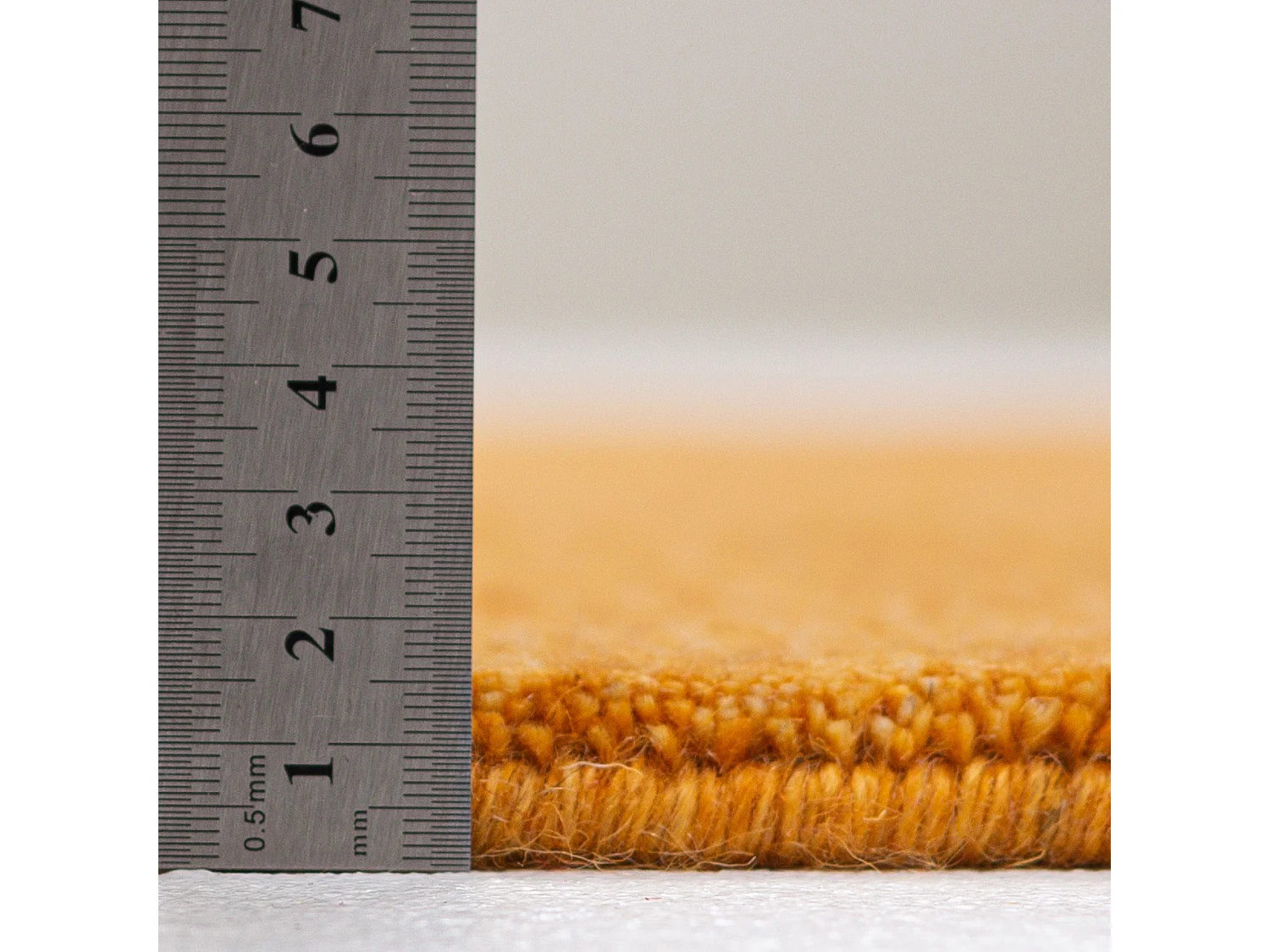 Handgeweven UNI-tapijt  190x290 cm goud Holi