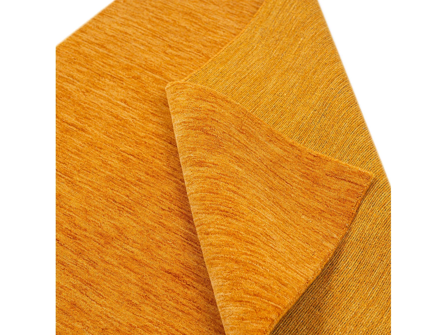 Tapis UNI tissé à la main  190x290 cm or Holi