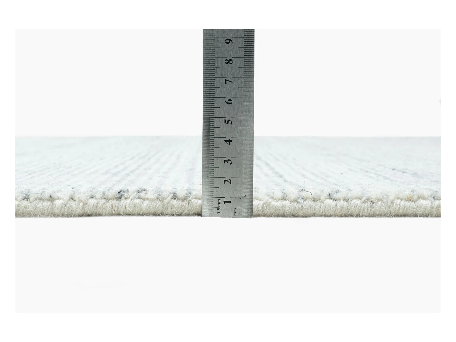 Hygge-tapijt van viscose en wol  190x290 cm zilver Boston