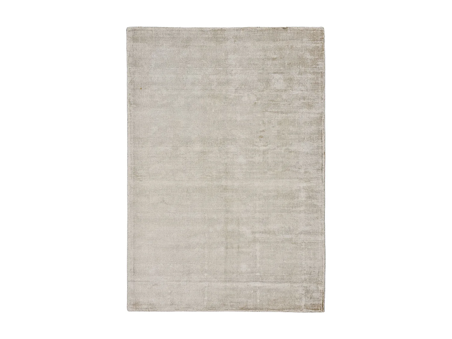 Tapis tissé à la main en viscose70x140 cm crème Star
