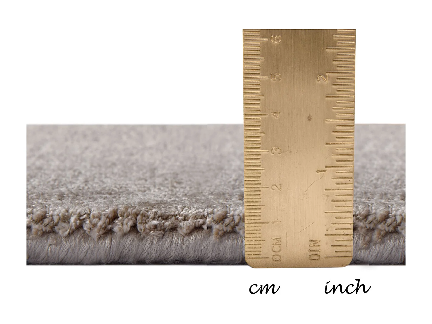 Tapis en viscose tissé à la main 160x230 cm beige Shine