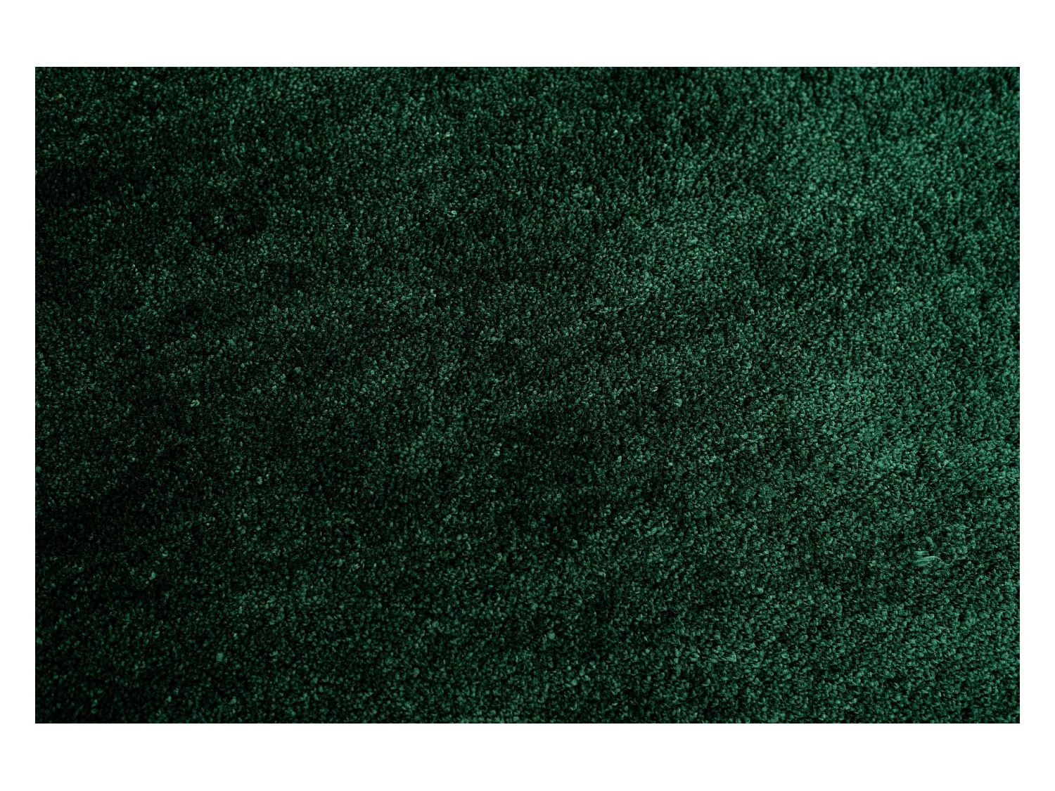 Handgetufteter Shaggyteppich 190x190 cm Grün Cozy