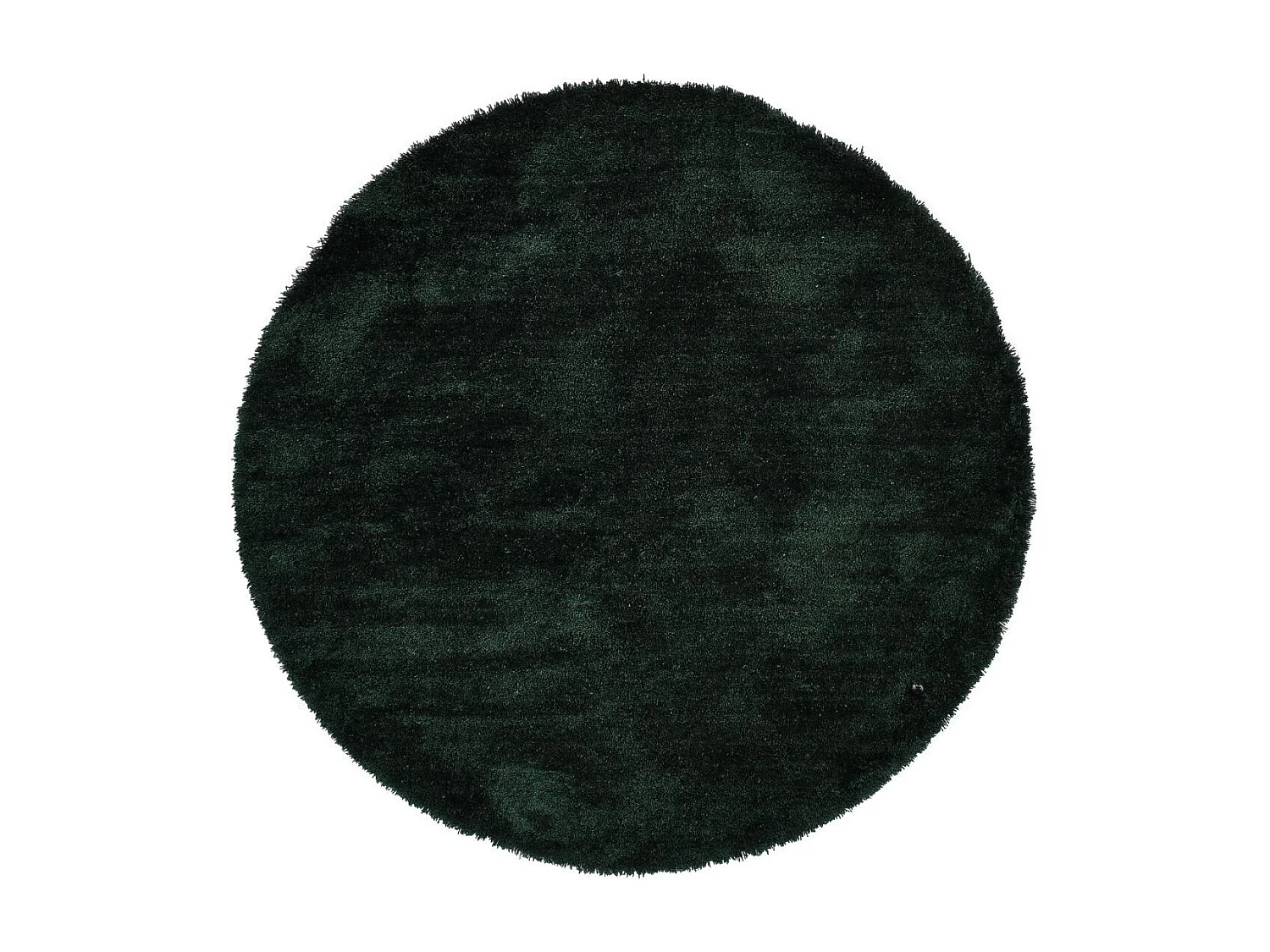 Tapis Shaggy tufté à la main 190x190 cm vert Cozy