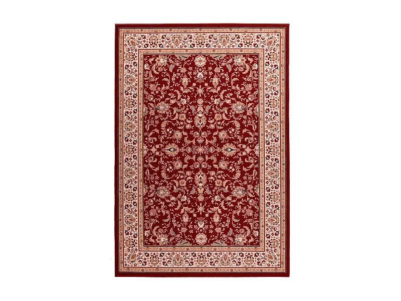 Tapete oriental tecido com borda 240x340 cm vermelho Dolna