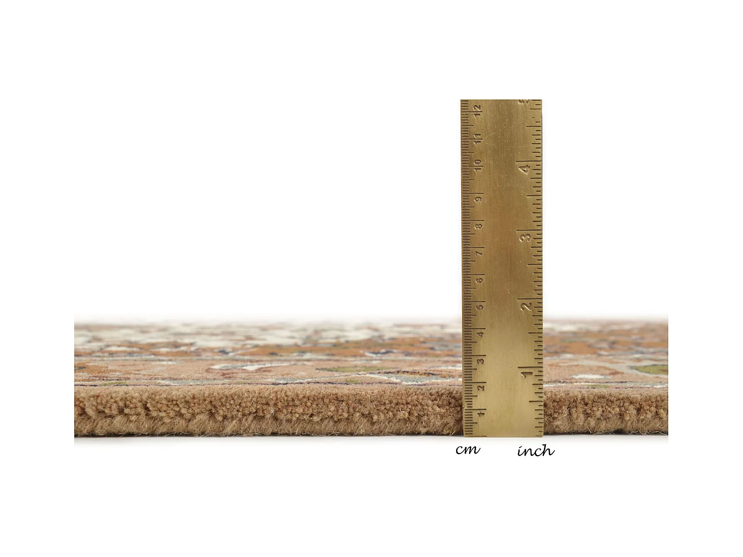 Handgetufteter Orientteppich aus Wolle 120x180 cm Beige Royal Orient