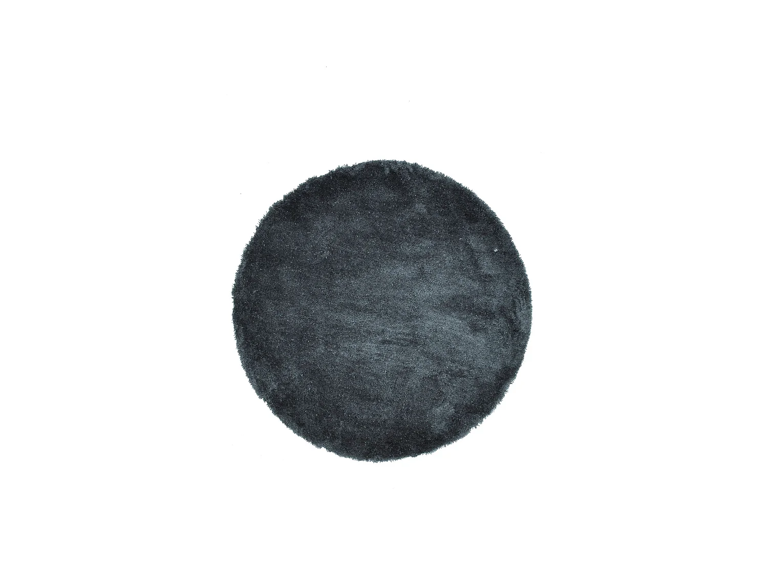 Tapis Shaggy tufté à la main 190x190 cm anthracite Cozy