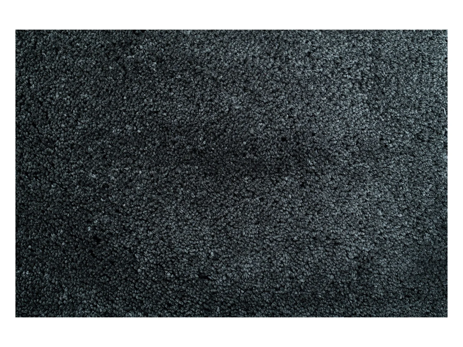 Handgetufteter Shaggyteppich 190x190 cm Anthrazit Cozy