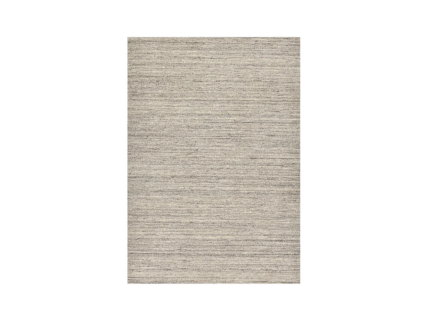 Tapis en laine UNI tissé à la main 60x90 cm gris Pure