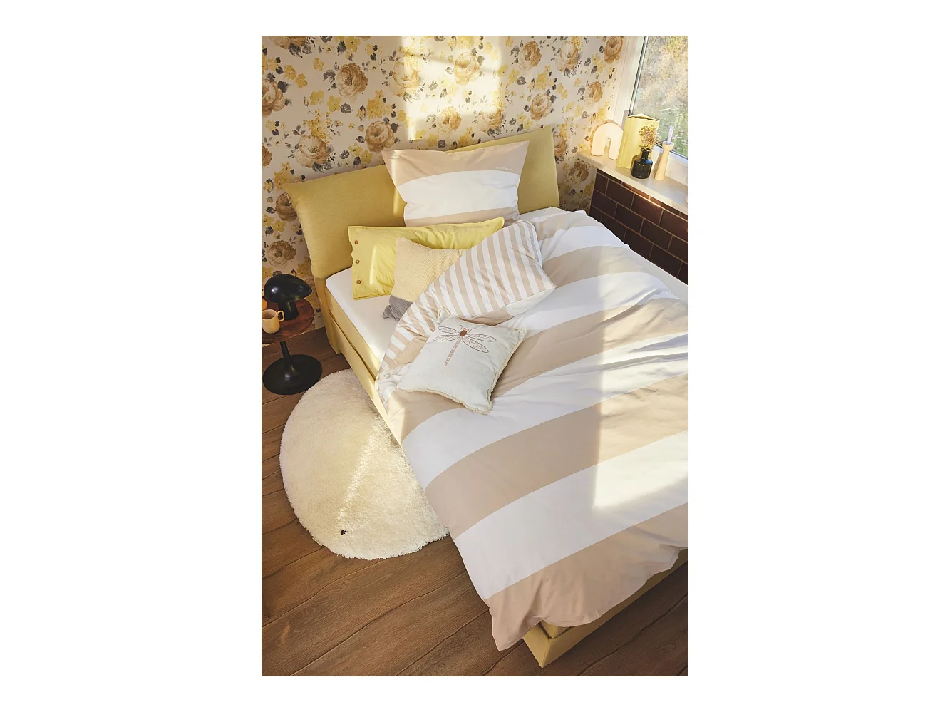 Tapis Shaggy tufté à la main 80x120 cm blanc Cozy