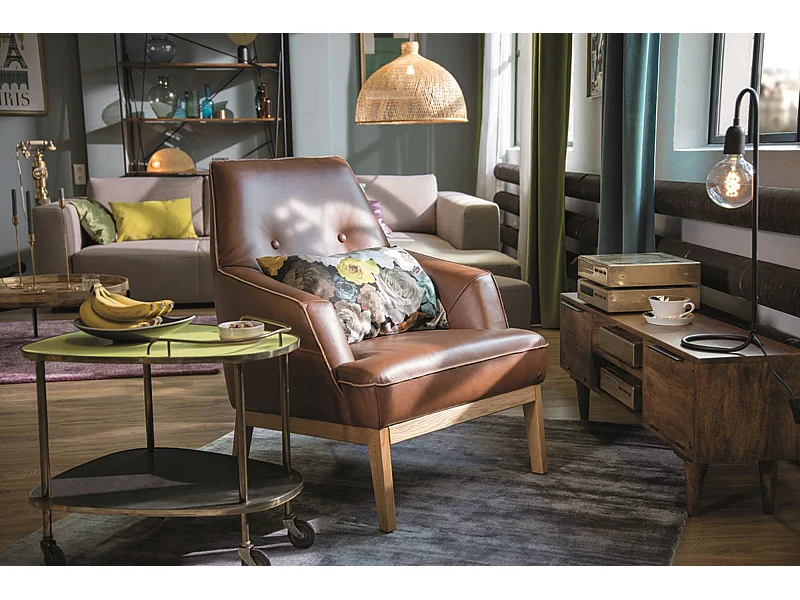 Handgewebter Viskoseteppich 250x350 cm Blau Shine