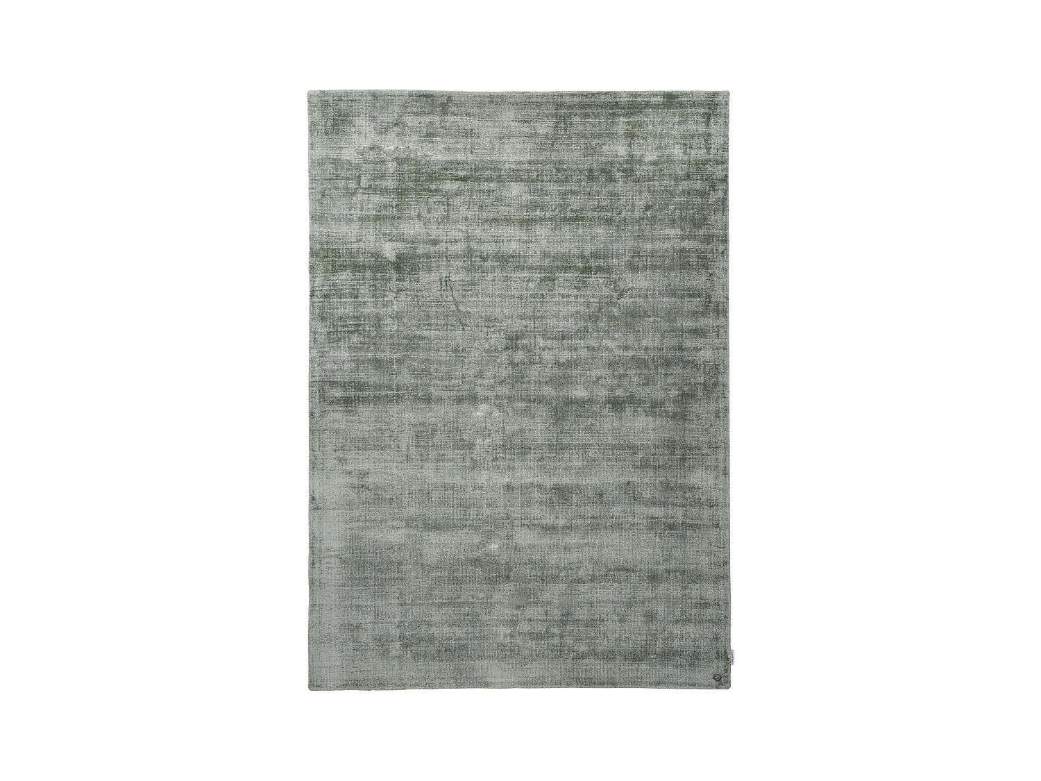 Handgewebter Viskoseteppich 250x300 cm Grün Shine