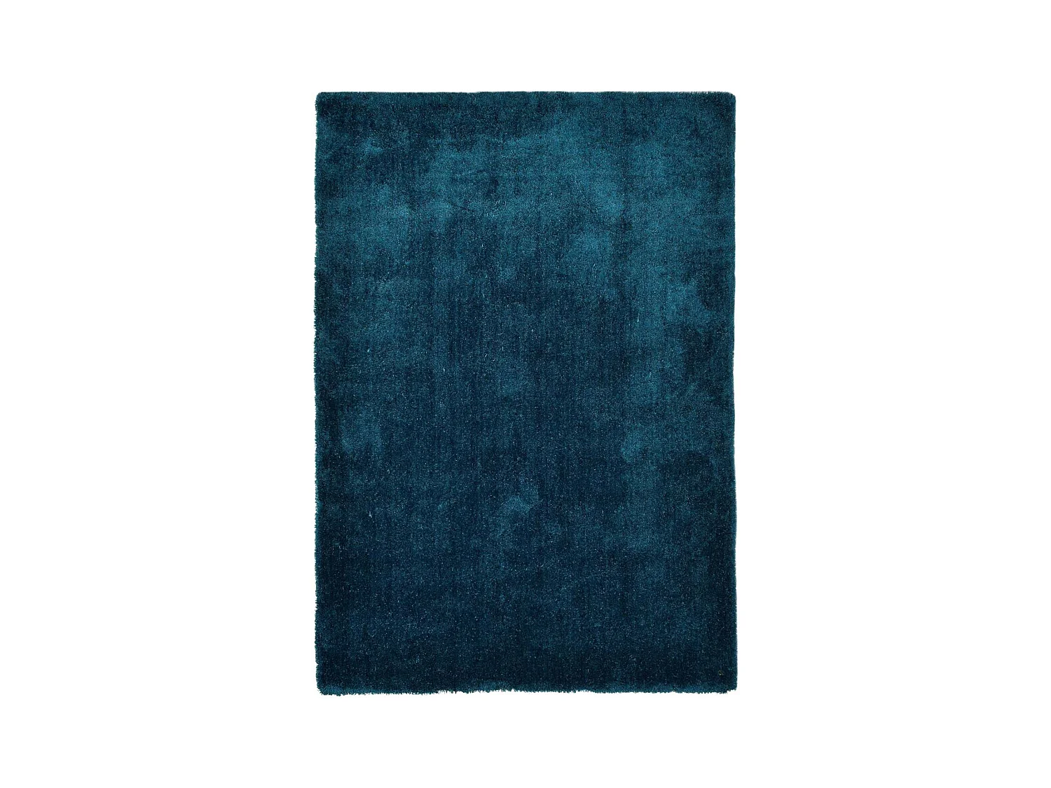 Tapis Shaggy tufté à la main 140x200 cm pétrole Cozy