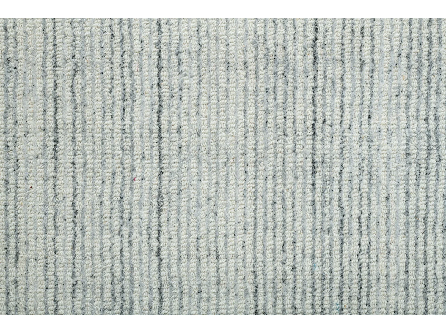 Tapis Hygge en viscose et laine  140x200 cm argent Boston