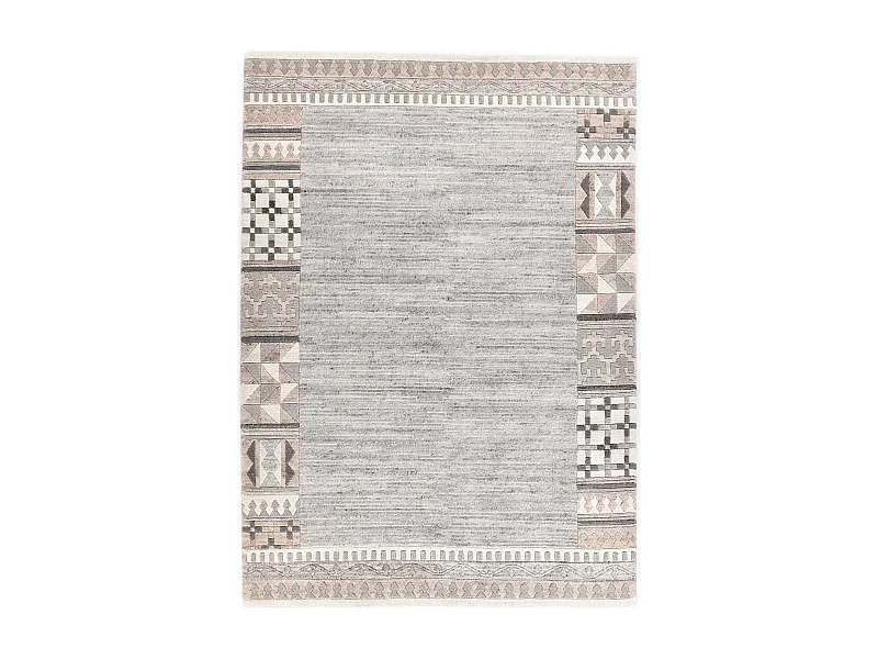 Tapis en laine noué à la main 250x350 cm natural beige Nakarta