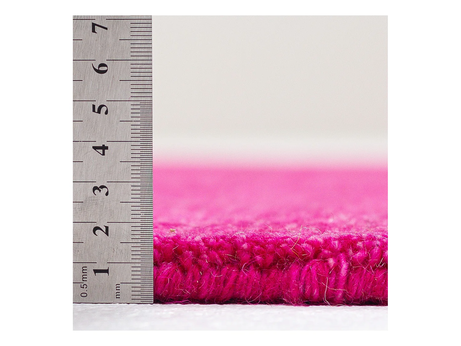 Tapis UNI tissé à la main  190x290 cm roses Holi