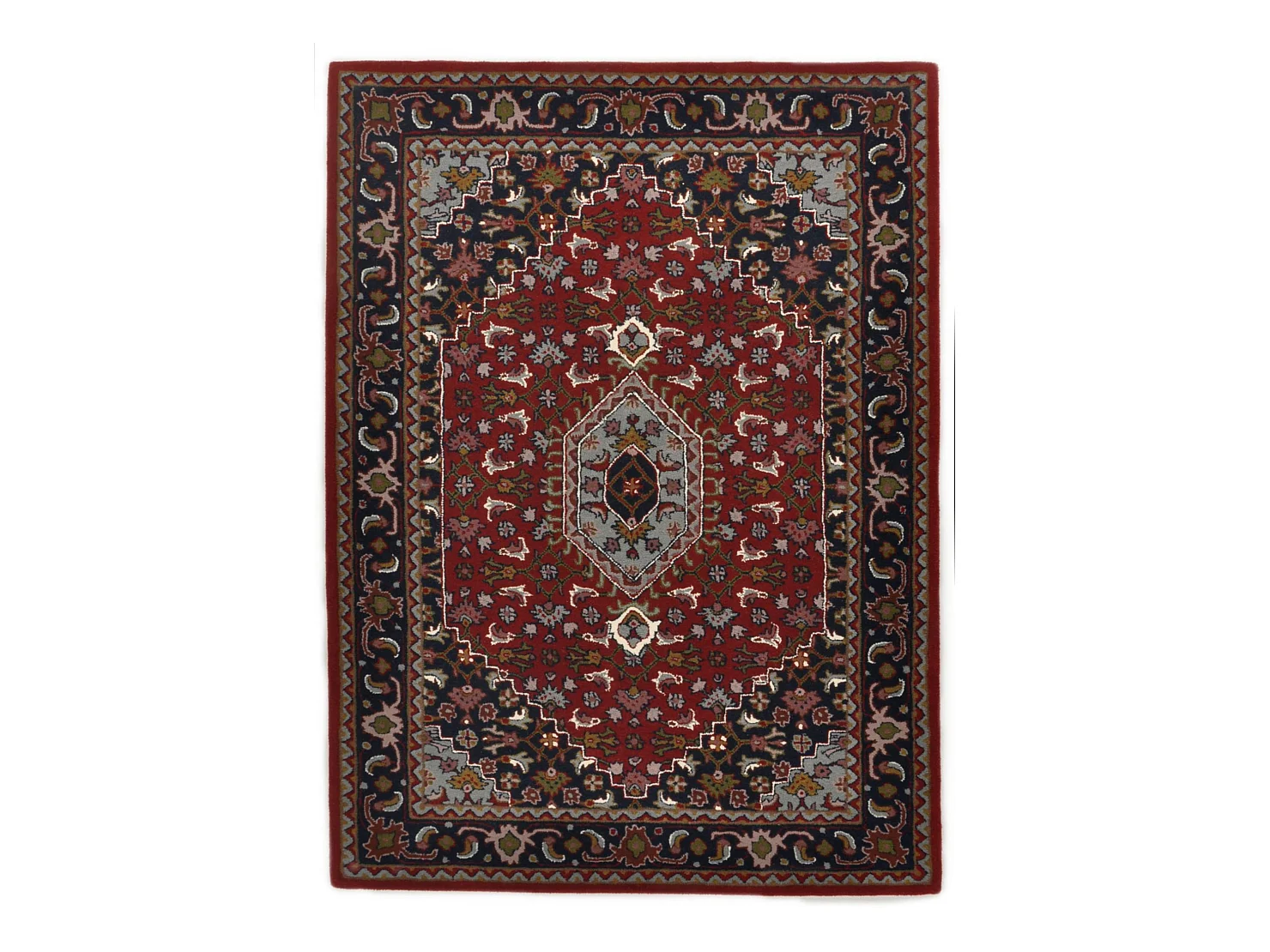 Handgetuft tapijt van wol  120x180 cm rood Royal Orient