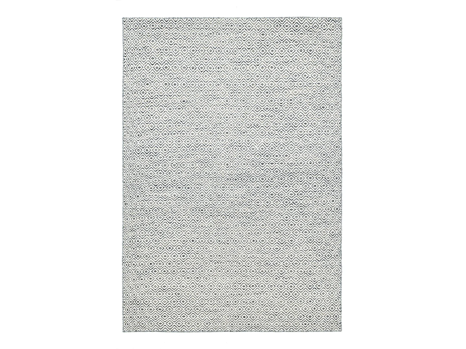 Tapis en laine de style scandinave 160x230 cm natural gris Trondheim