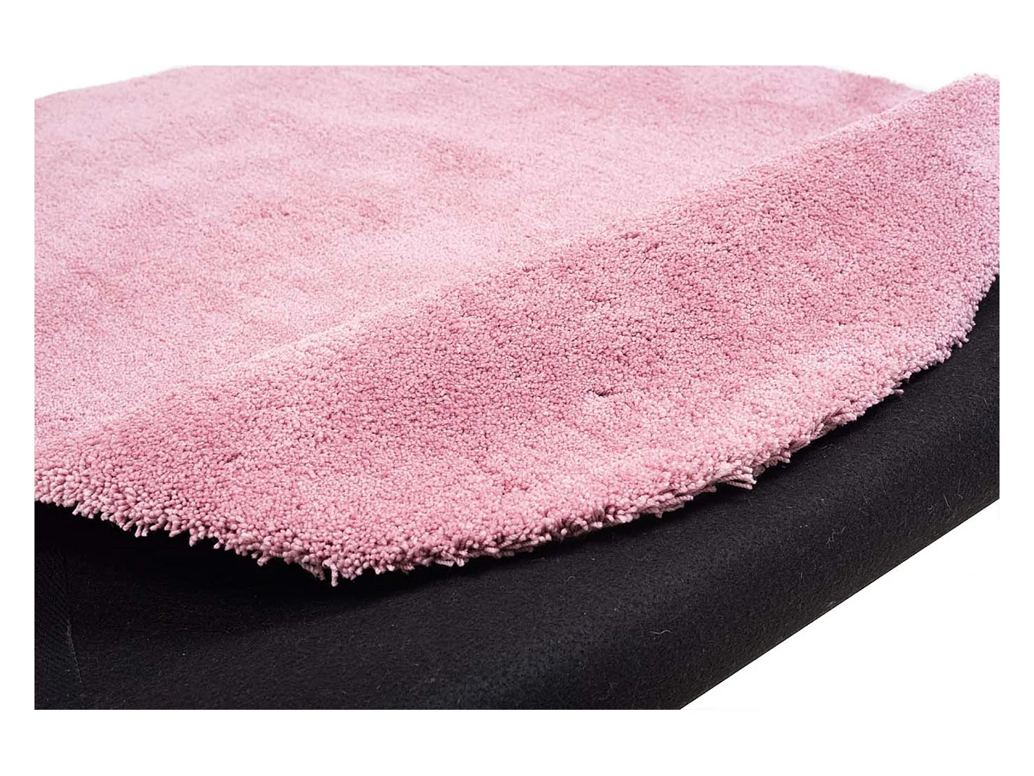 Tapis Shaggy tufté à la main 135x200 cm rose Cozy