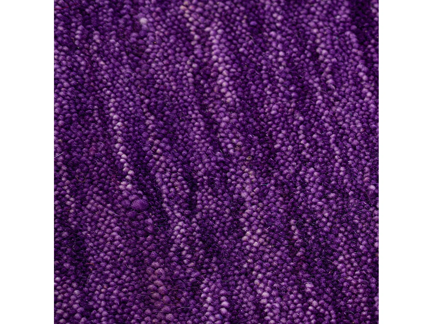 Tapis UNI tissé à la main  70x140 cm violette Holi
