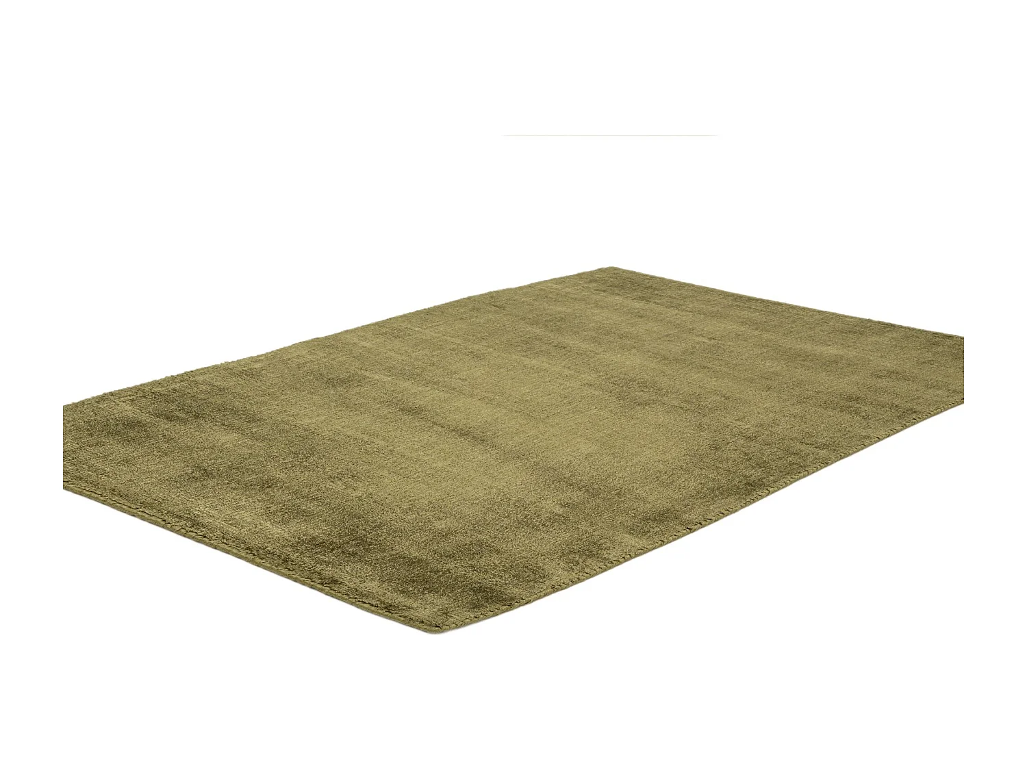 Tapis en viscose tissé à la main 85x155 cm mousse Shine