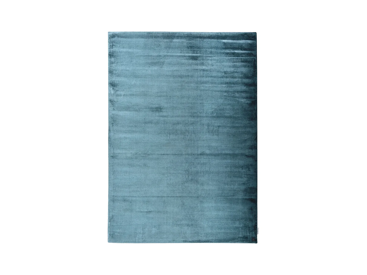 Tapis en viscose tissé à la main 140x200 cm aqua Shine