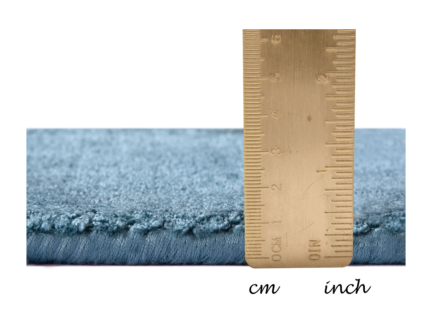 Tapis en viscose tissé à la main 140x200 cm aqua Shine