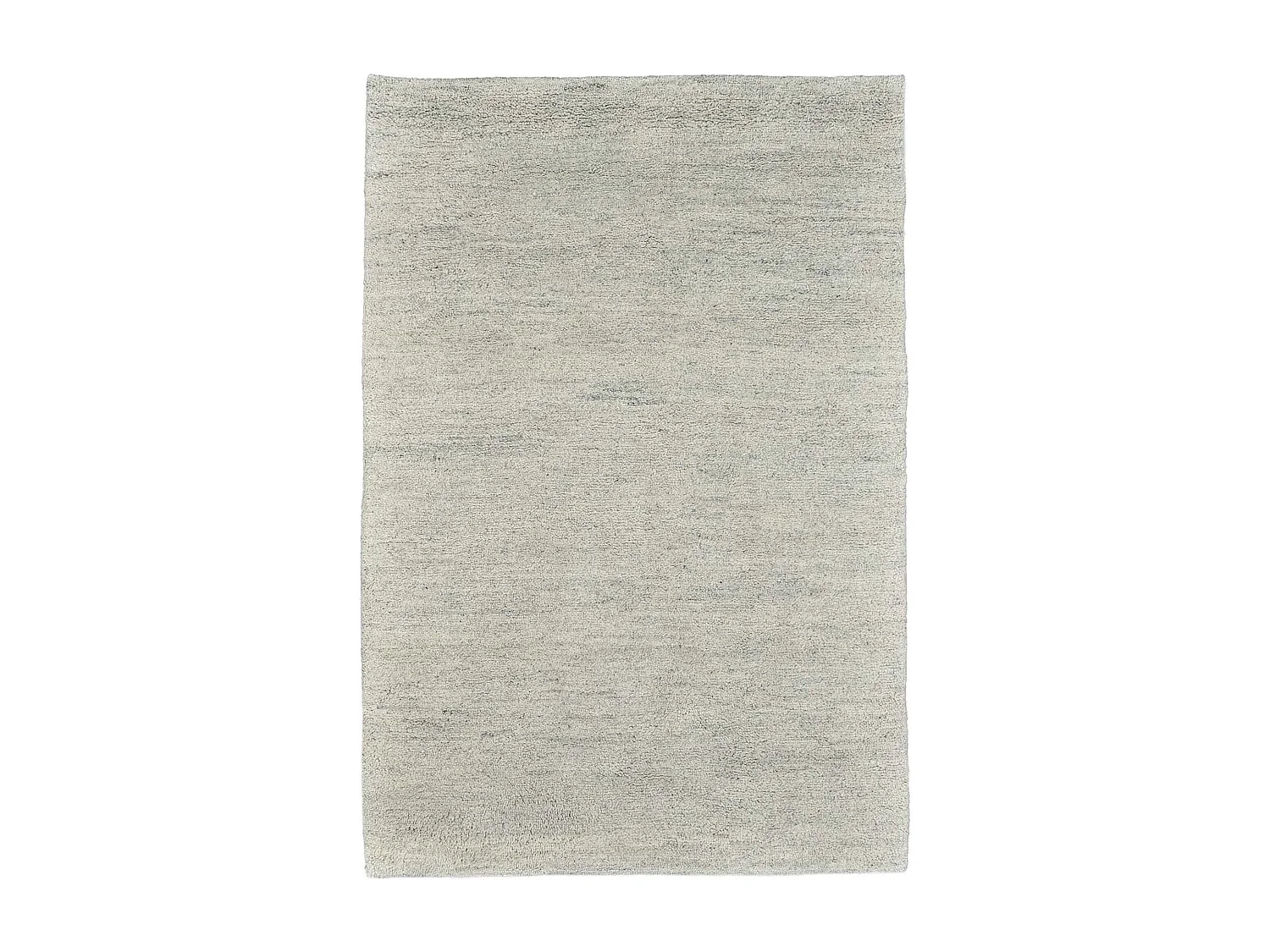Tapis berbère noué à la main en laine 70x140 cm sable Hadj