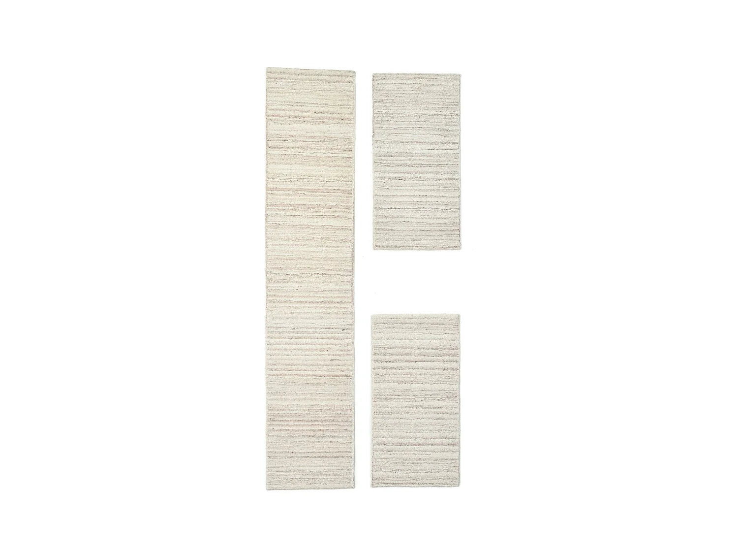 Handgetuft wollen tapijt in Berberse stijl 70x620 cm melange Royal Berber
