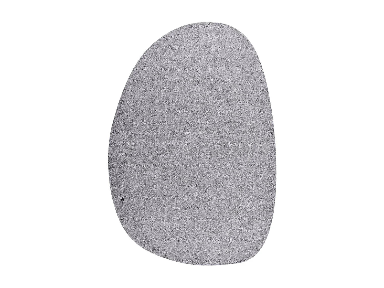 Tapis Shaggy tufté à la main 135x200 cm gris Cozy