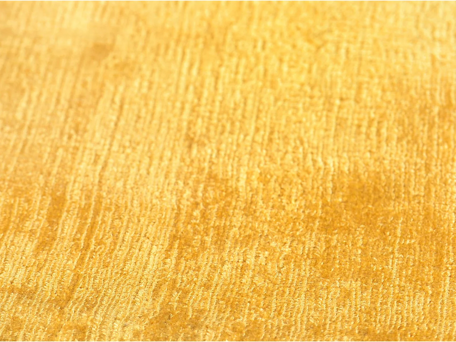 Tappeto in viscosa tessuto a mano 190x290 cm oro Shine