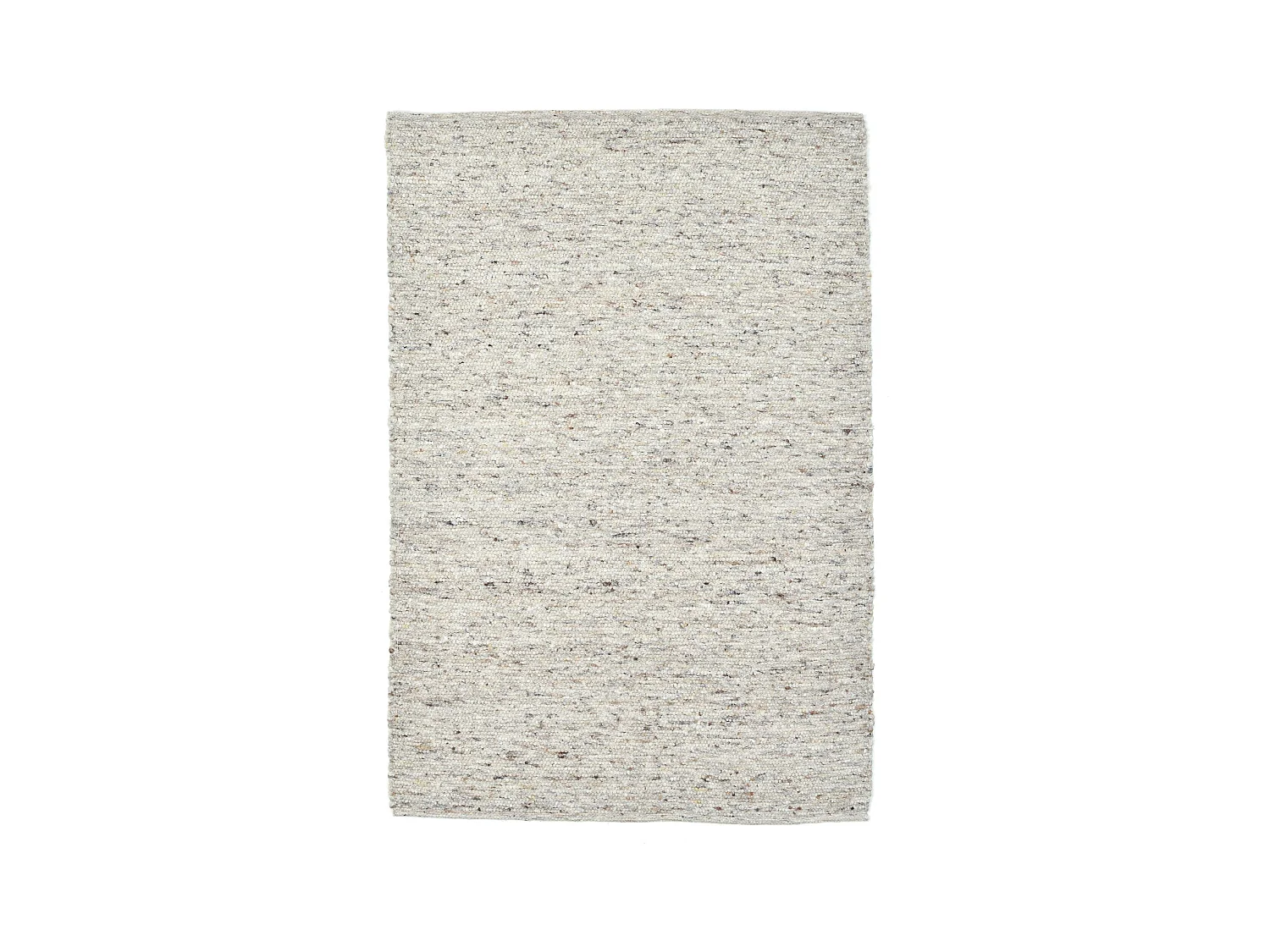 Wollteppich handgewebt wendbar 160x230 cm Sand Multi Alm-Glück