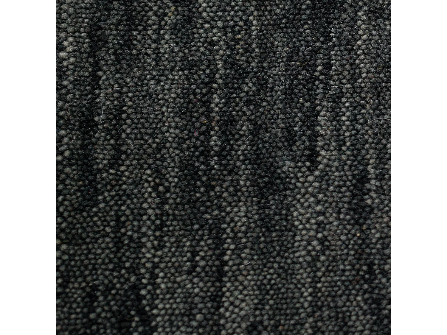 Tapis UNI tissé à la main  140x200 cm gris foncé Holi
