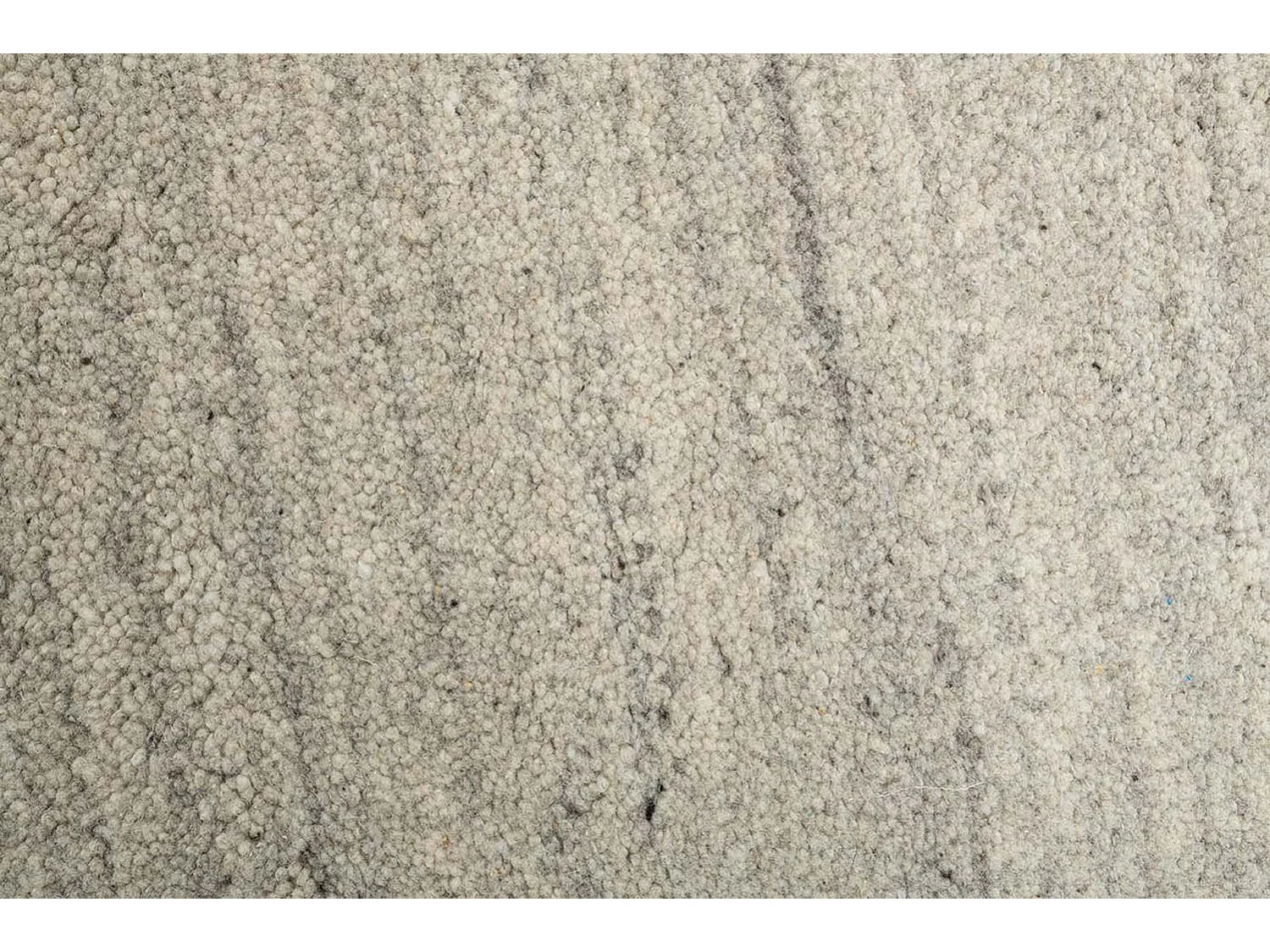 Tapis berbère noué à la main en laine 150x150 cm sable Imaba Super