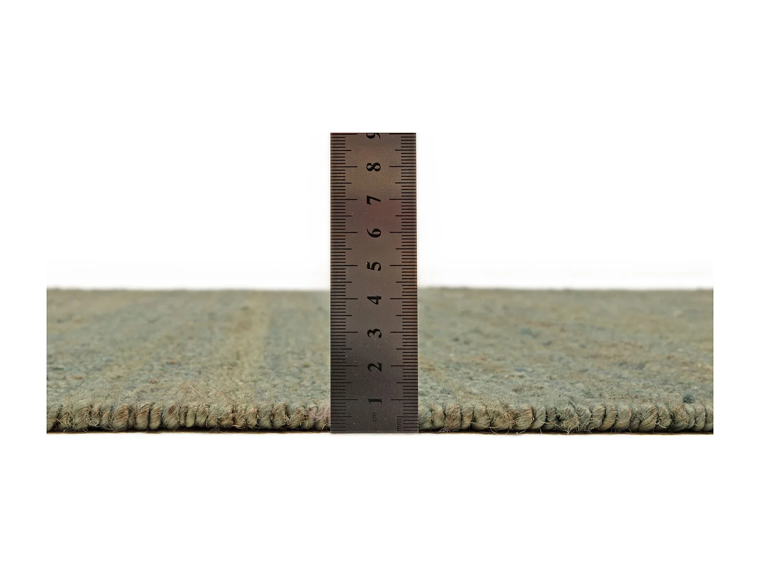 Handgearbeiteter Juteteppich 170x240 cm Türkis Forest