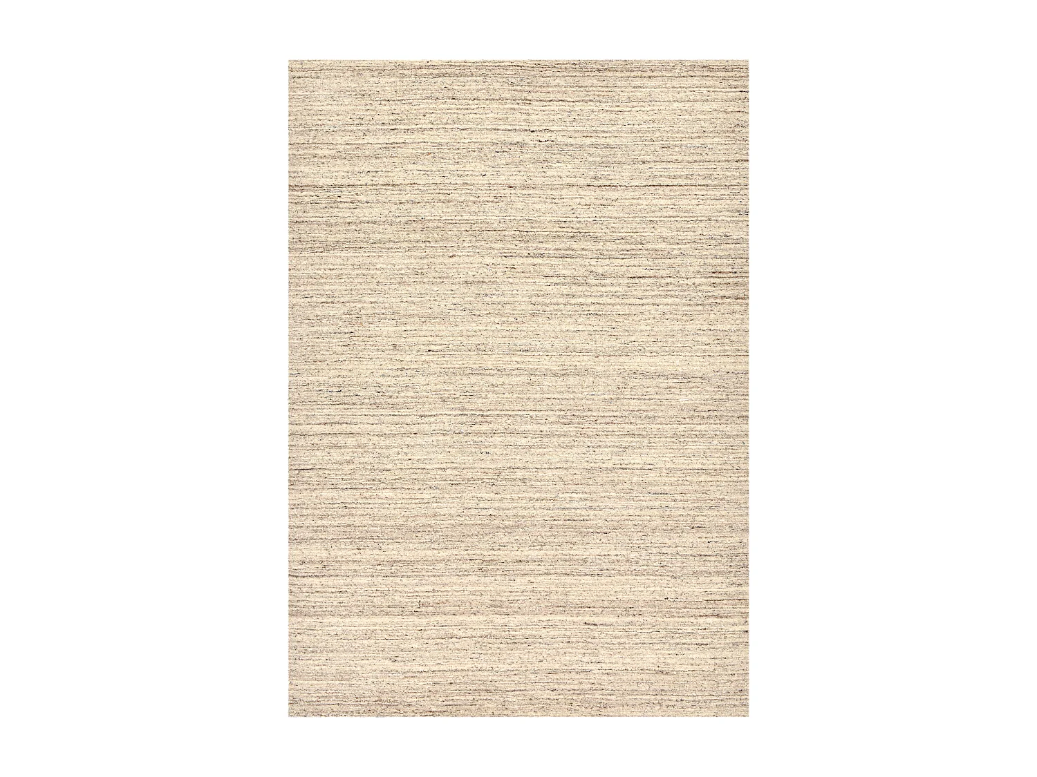 Tapis en laine UNI tissé à la main 90x160 cm natural beige Pure