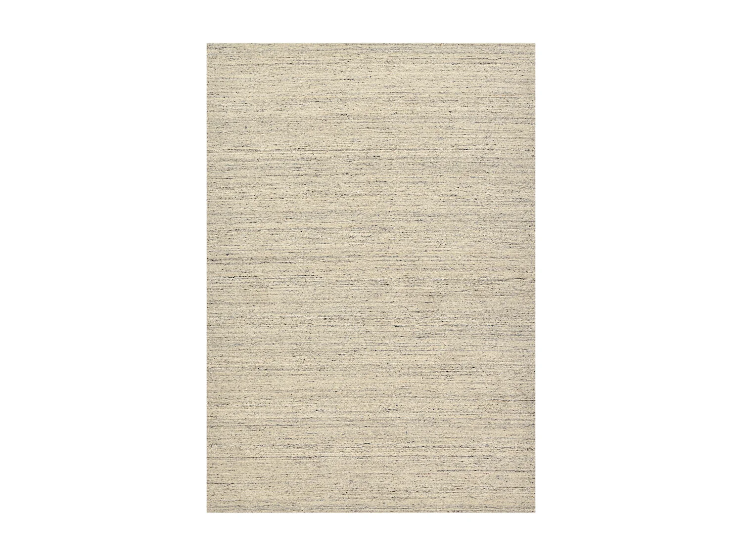 Tapis en laine UNI tissé à la main 170x240 cm natural gris Pure