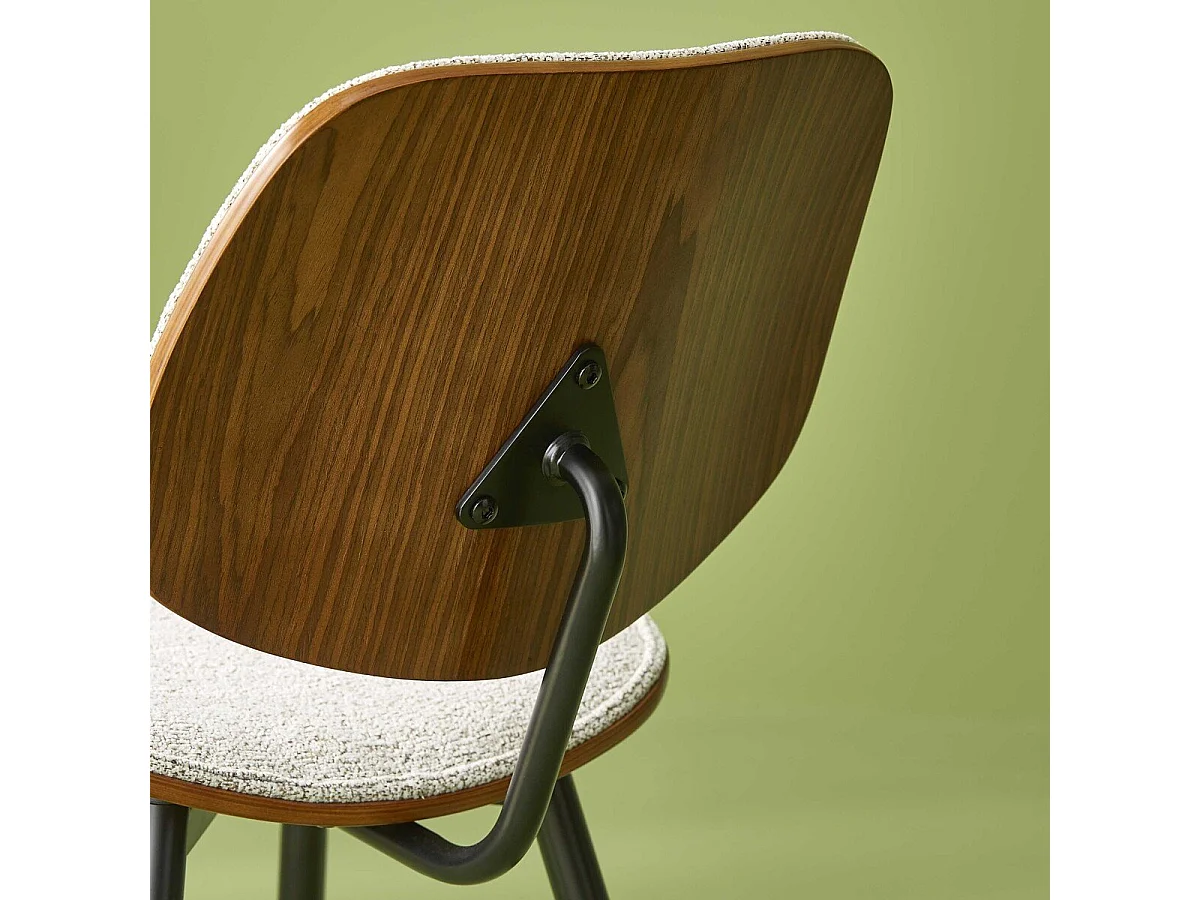 Set di 2 sedie beige OLYMPIA