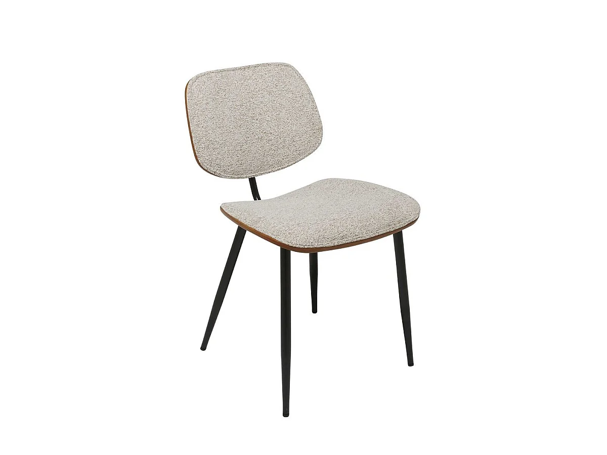 2er-Set beige Stühle OLYMPIA