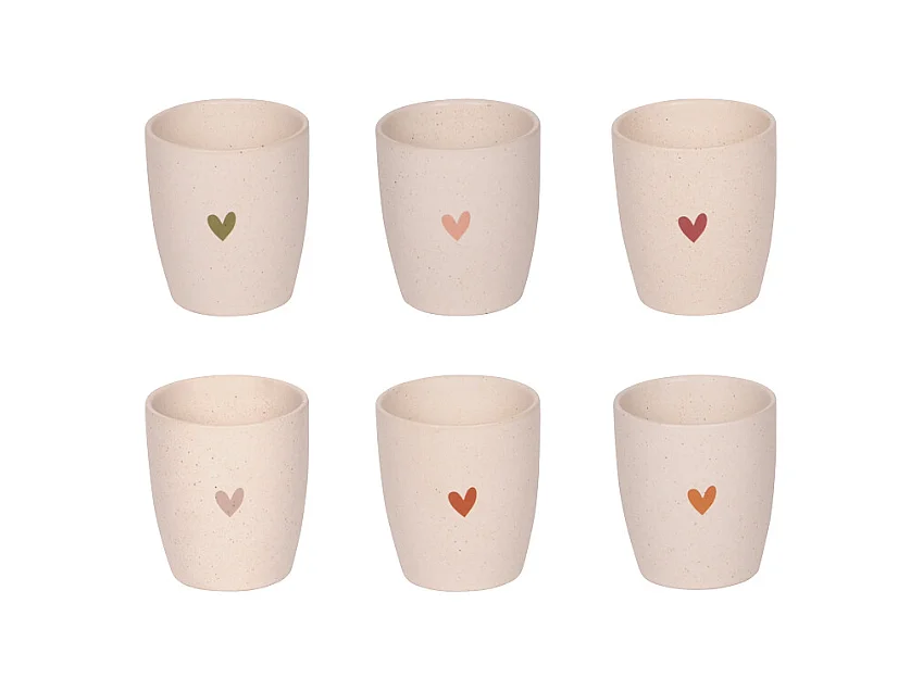 Coffret de 6 tasses Sangam 6,5 cm