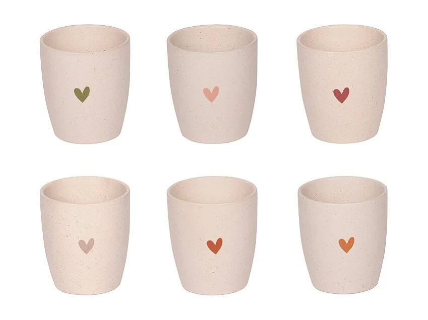 Coffret de 6 tasses Sangam 6,5 cm