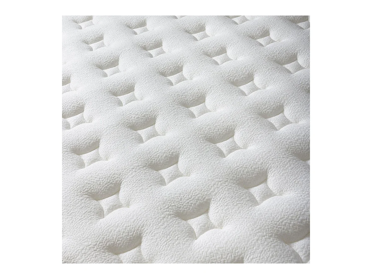 Pack Matelas ressorts ensachés + AltoLattes 140x190cm - KERZO