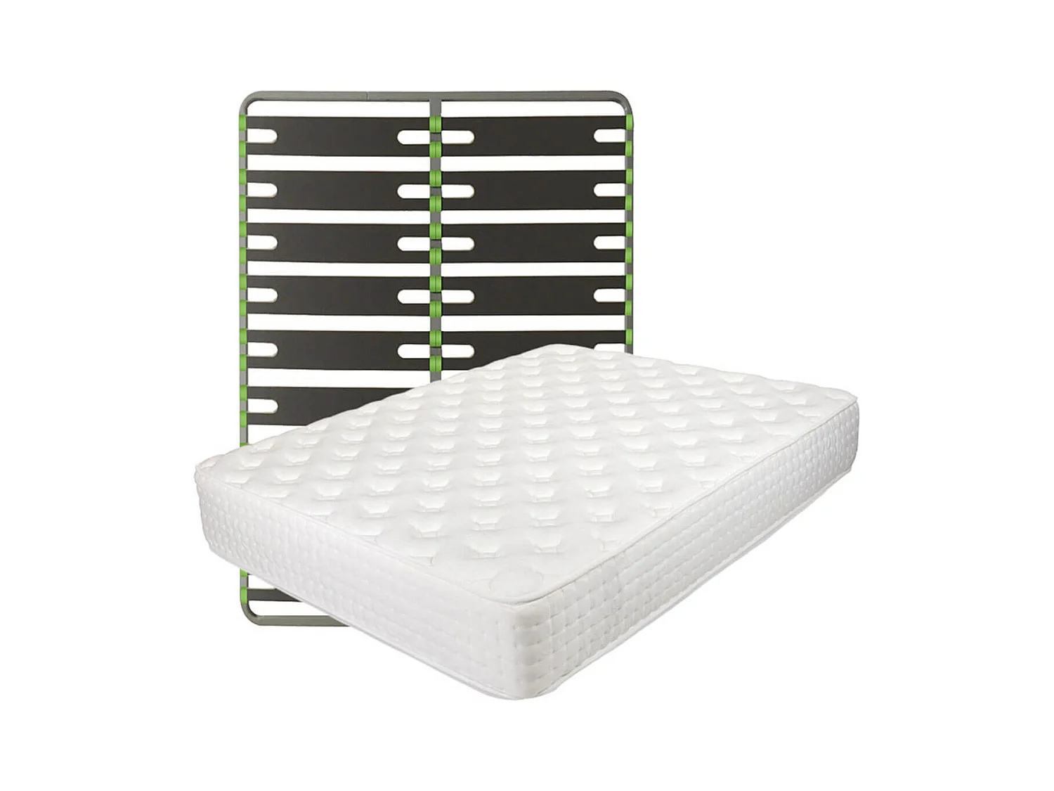 Pack Matelas ressorts ensachés + AltoSenso 140x190cm - KERZO