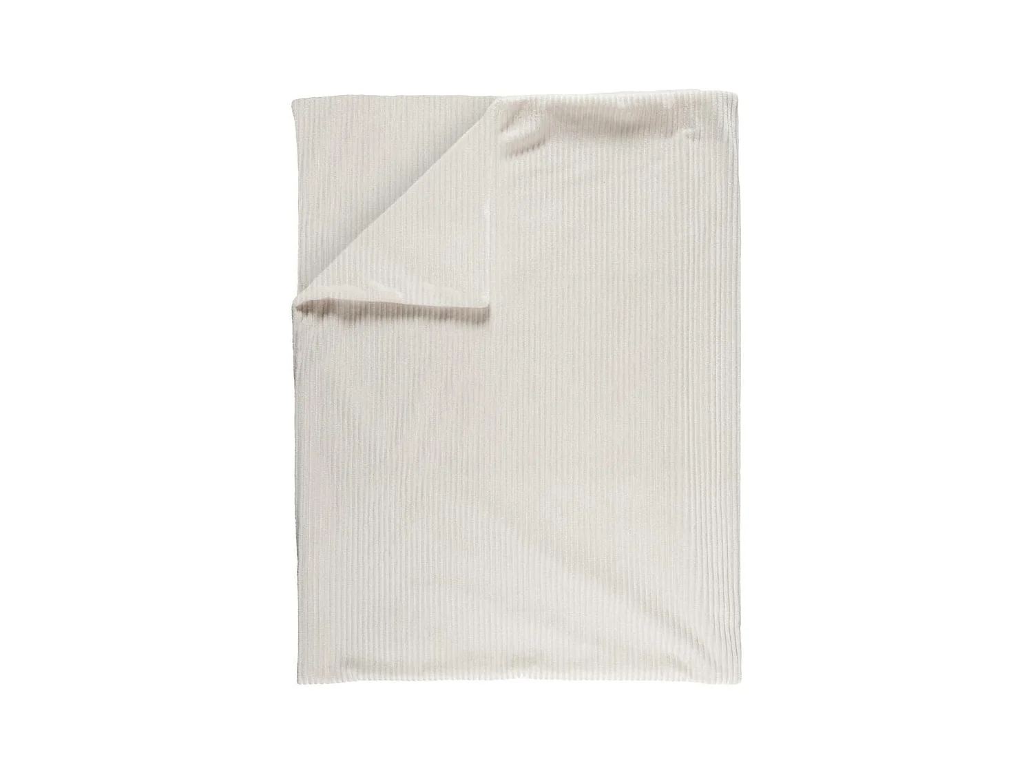 Plaid 120x150cm côtelée Flanelle, Confort Cosy et Style Intemporel - XIRIA