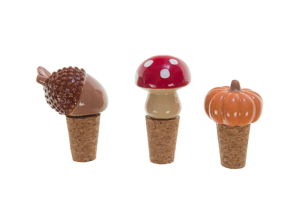 Coffret de 3 bouchons forêt