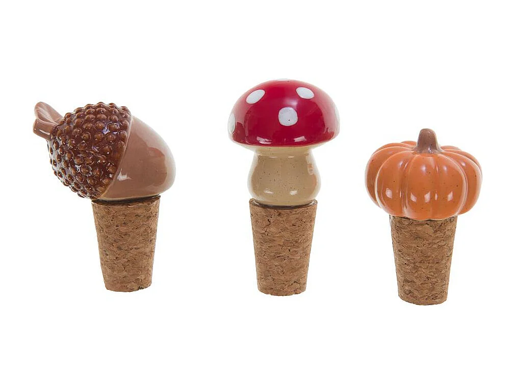 Coffret de 3 bouchons forêt